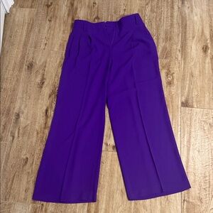 Elegant Purple Women's Pants